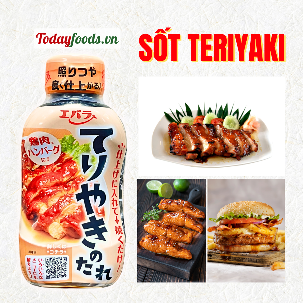 Nước Sốt TERIYAKI No Tare Nhật Bản Ebara 235G | Thơm ngon, đặc sệt, đậm đà