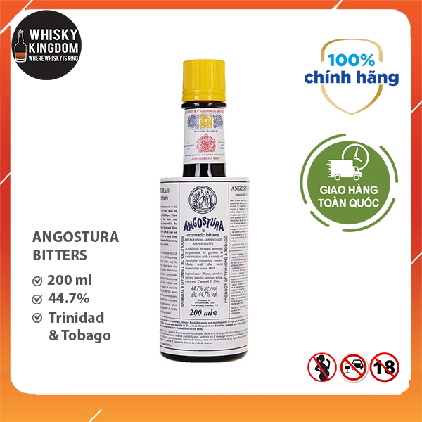 ANGOSTURA BITTERS nguyên liệu pha chế cocktail