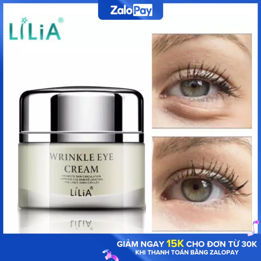 LiLiA Eye Cream chống nhăn lão hóa, Ageless hiệu quả loại bỏ tối Circles puffiness sửa chữa mắt nâng moisturizer Cream Không có