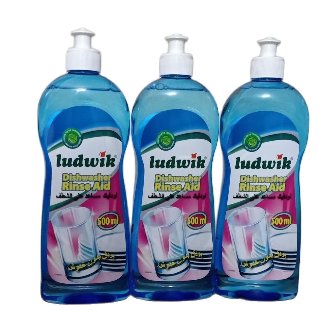 Nước trợ xả Ludwik 500ml Ba Lan - nước làm bóng dùng cho máy rửa chén bát
