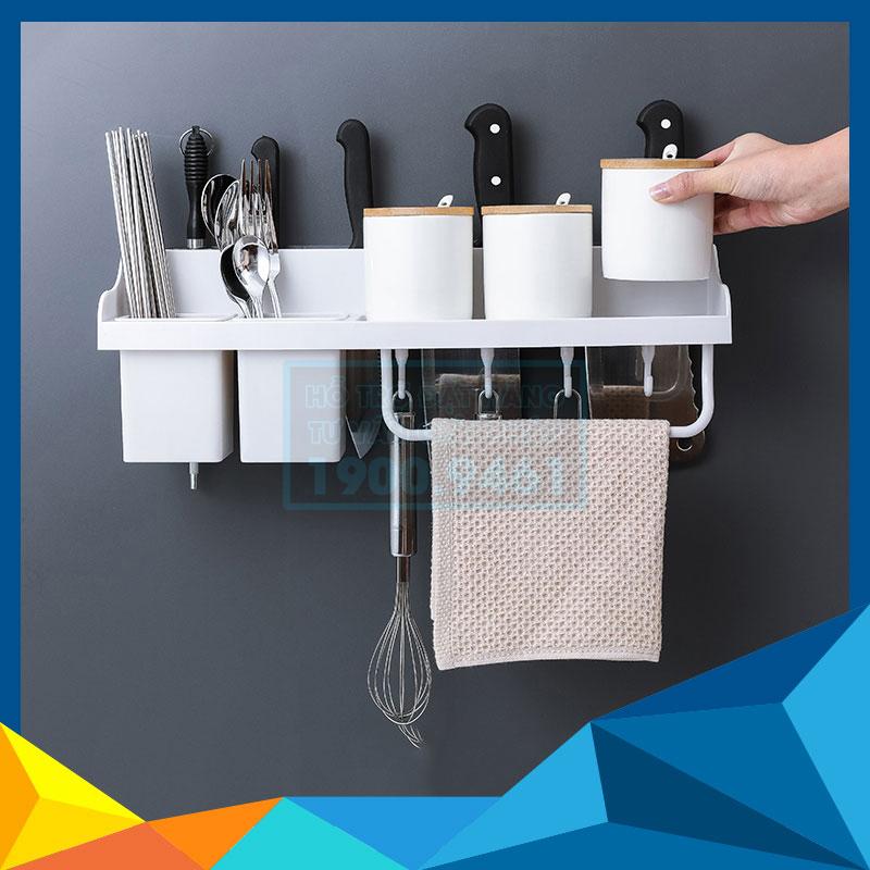 Kệ nhà bếp 2 hộp, có treo khăn 9270
