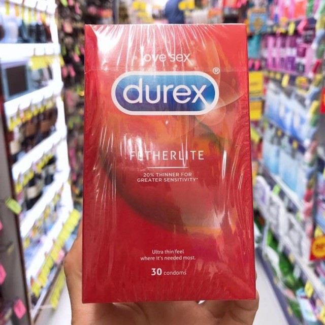 Bill Úc - Bao cao su Durex Fetherlite Ultra Thin Feel