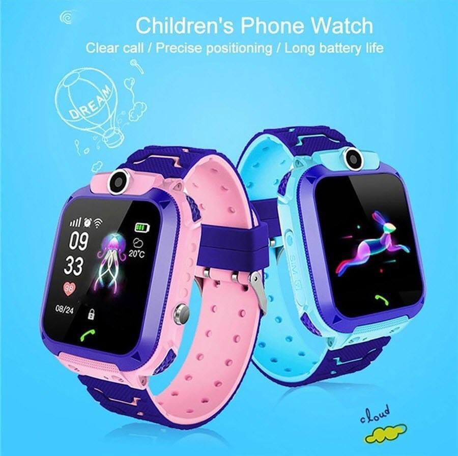 Đồng hồ thông minh trẻ em lắp sim nghe gọi định vị A28 hỗ trợ tiếng việt