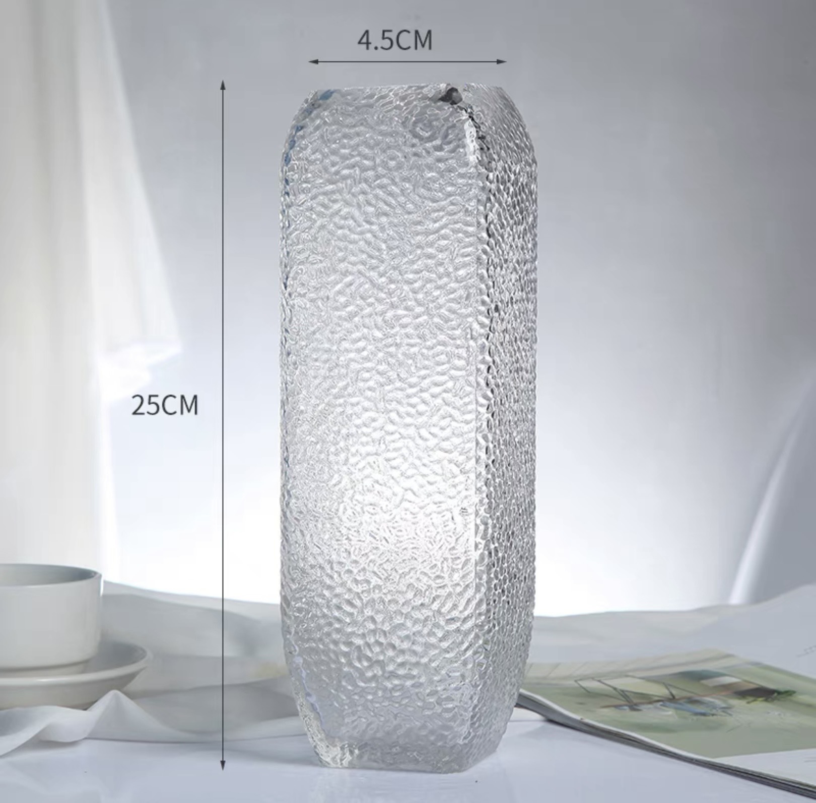 Bình hoa thủy tinh cắm hoa siêu xinh - lọ cắm hoa hồng đẹp