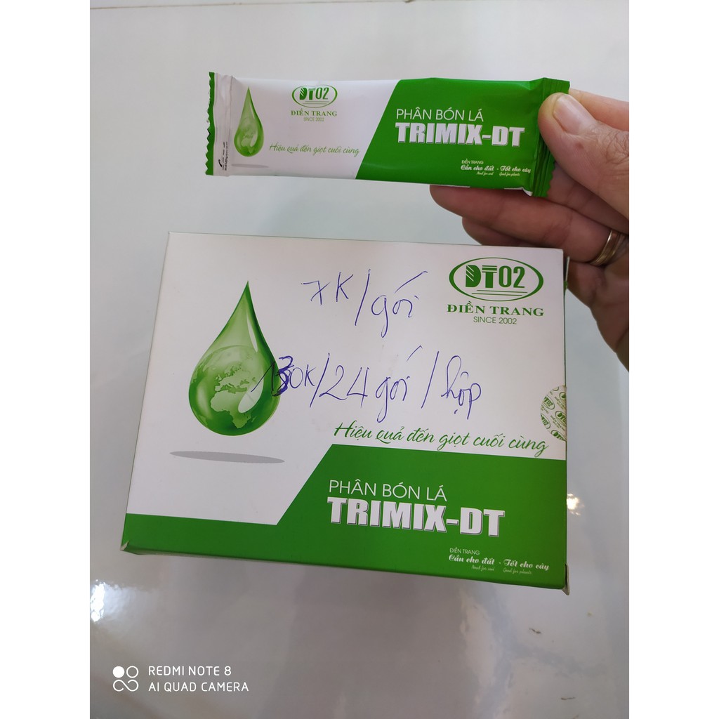 Phân bón lá gói 10ml trimix dt