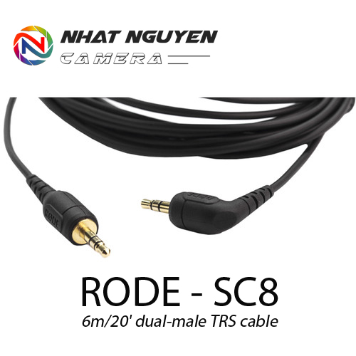 Cáp kết nối rode sc8 đầu trs - dài 6m - bảo hành 12 tháng