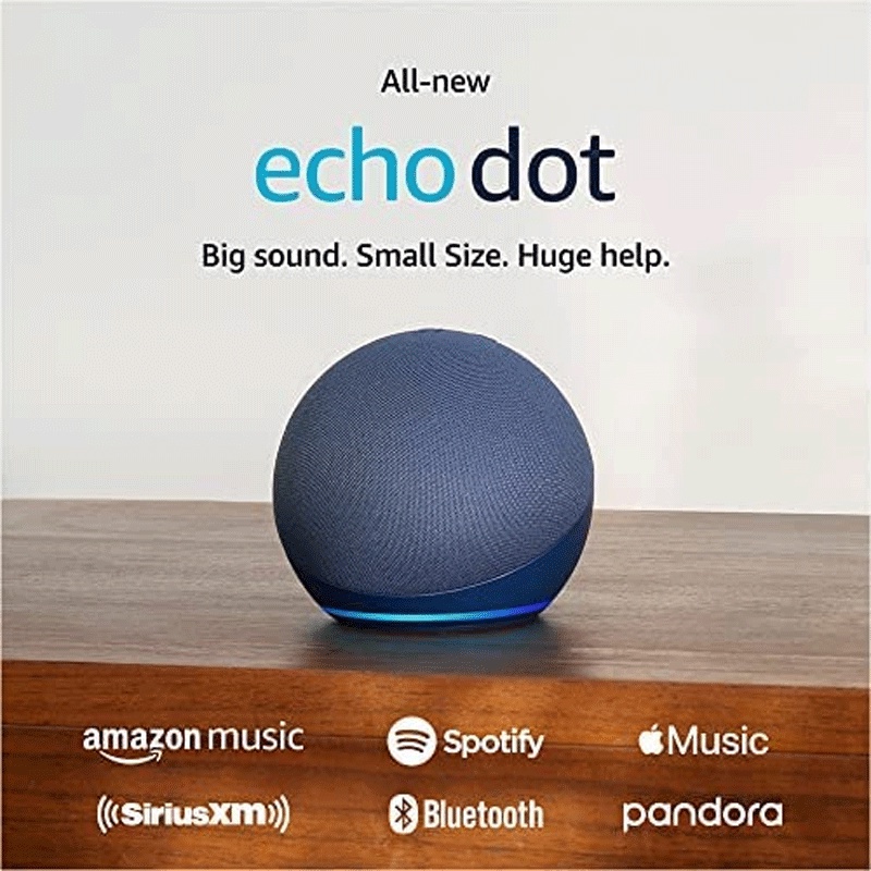 Amazon Echo Dot 5th Gen, 100% release smart speaker