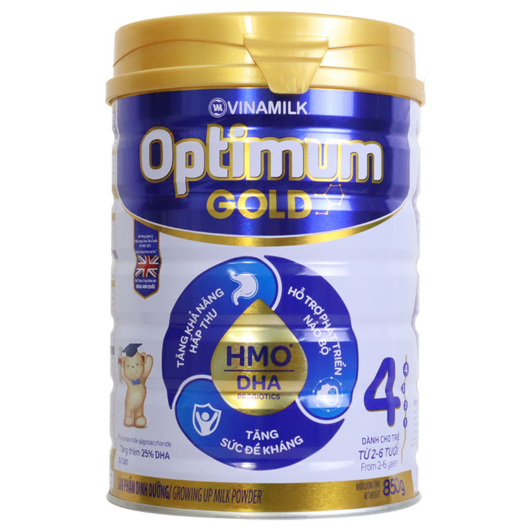 Sữa Optimum gold 4  900g date mới