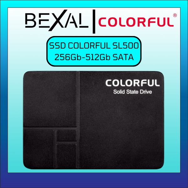 Ổ cứng SSD Colorful 2.5 SATA 256GB 512GB siêu bền SL500
