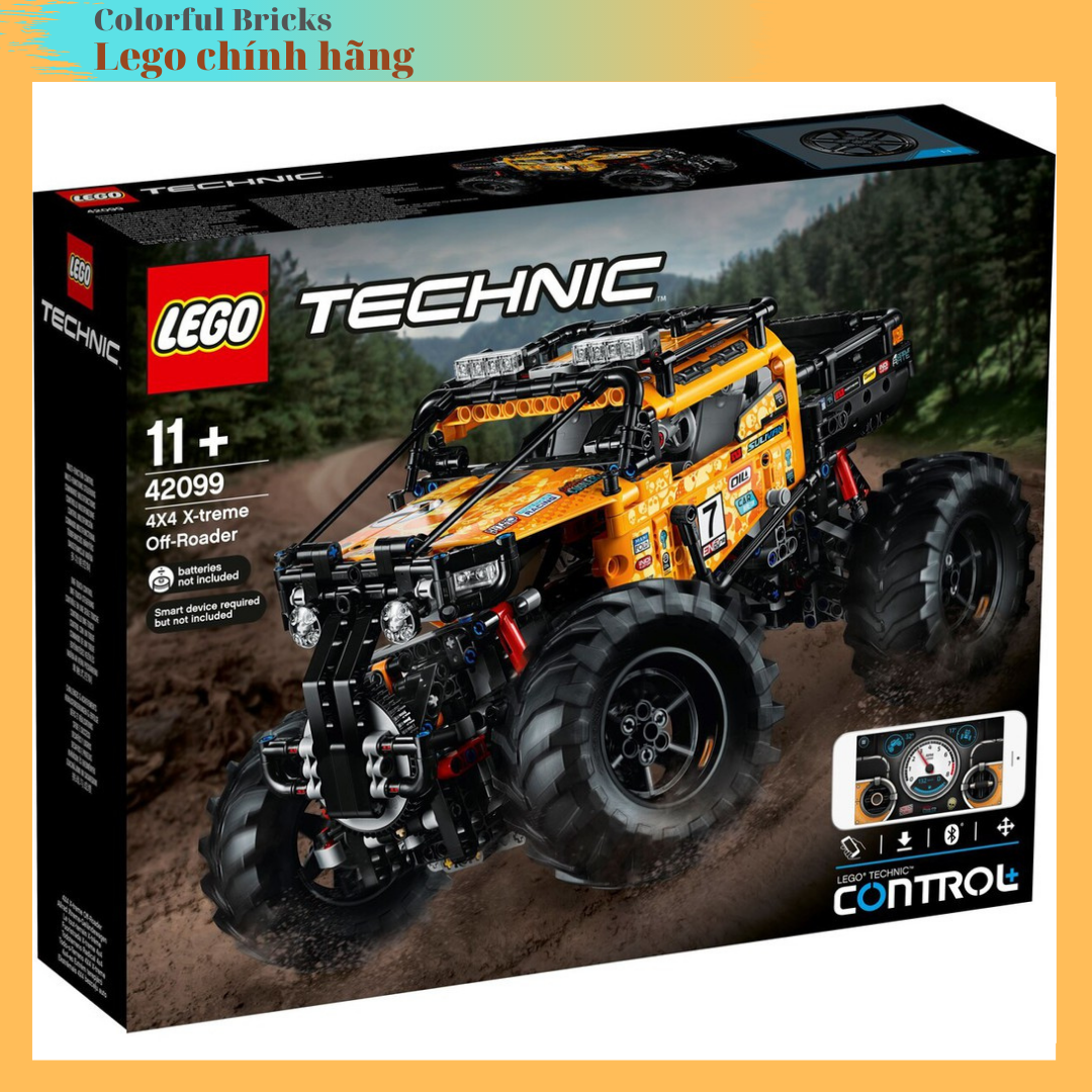 Lego technic 42099 - xe địa hình 4x4 x-treme off-roader
