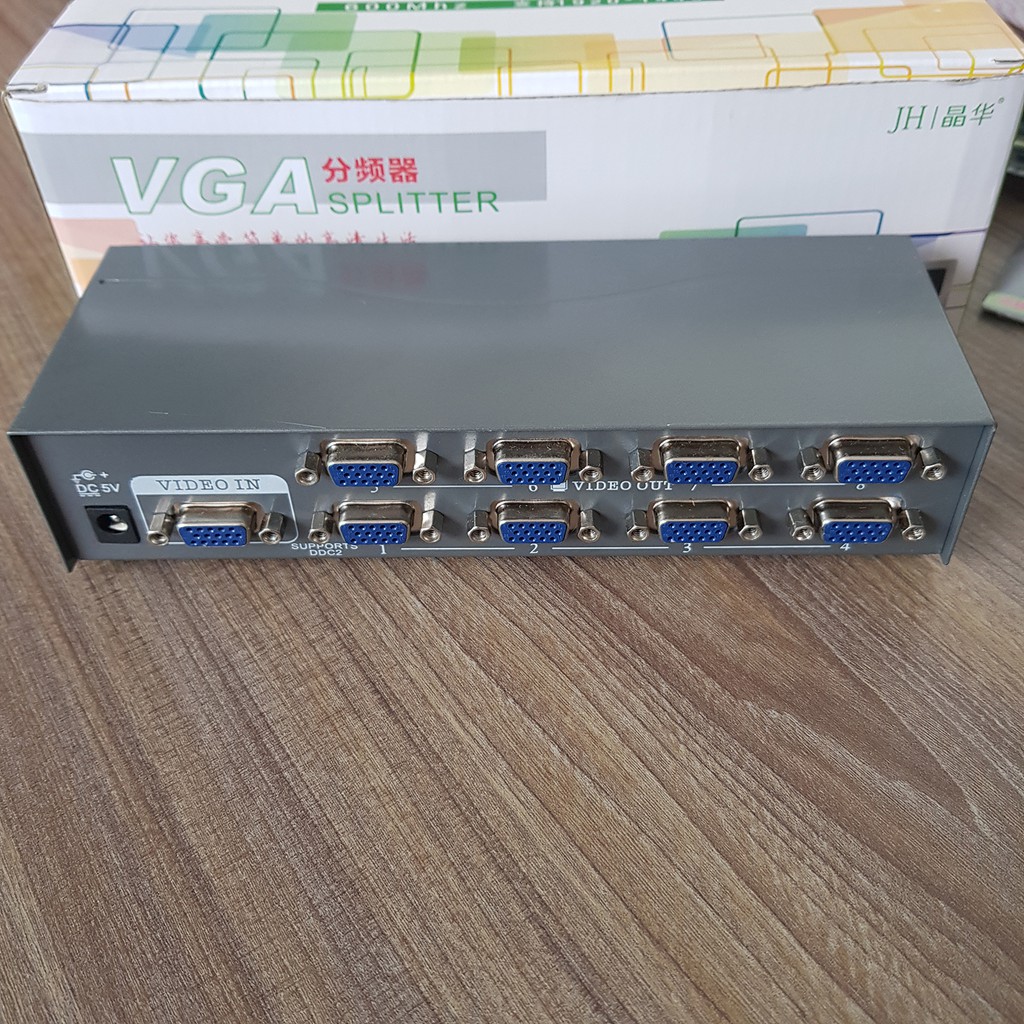 Bộ chia vga từ 1 máy tính ra 2, 4, 8 màn hình, máy chiếu cùng lúc