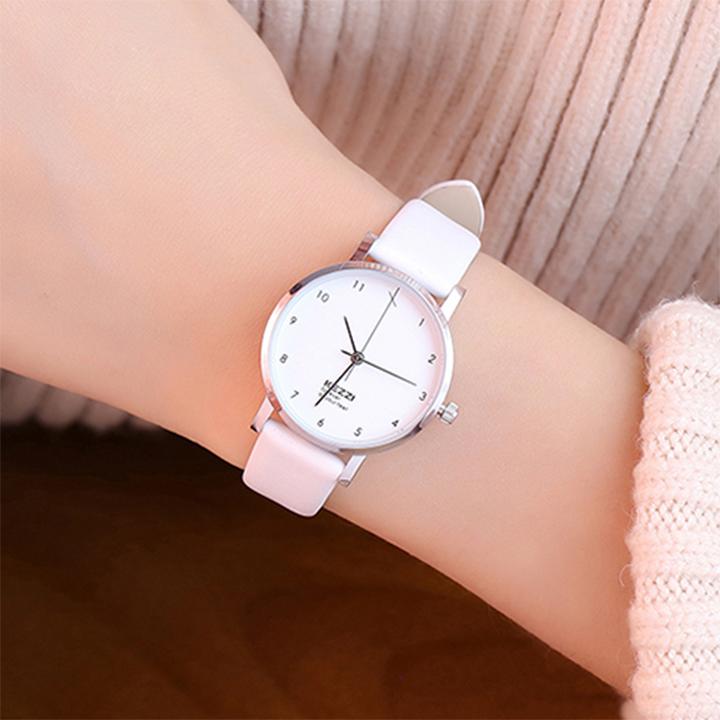 Đồng Hồ Nữ Dây Da Kezzi KZ027