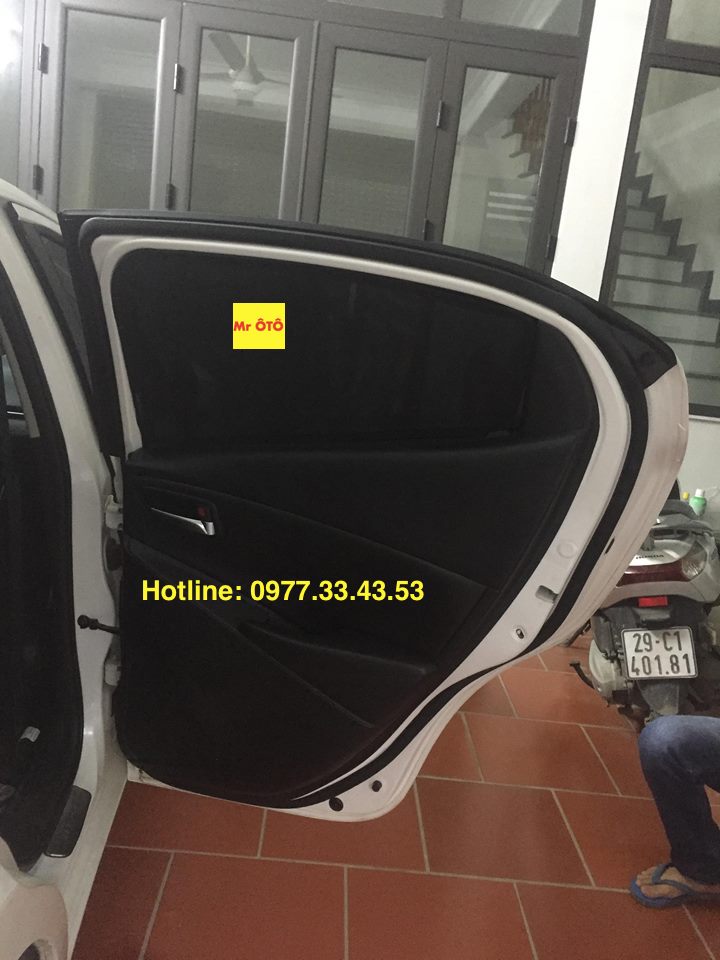 Rèm Che Nắng Xe Mazda 2 Hatback  Hàng Loại 1 MR.ÔTÔ -Bảo Hành 2 Năm