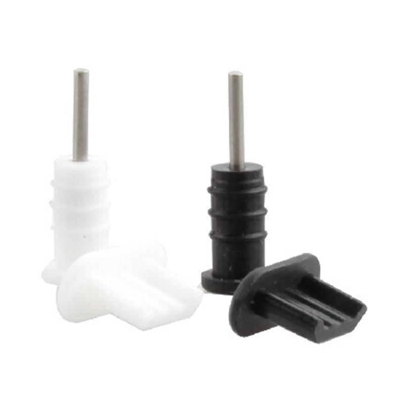 2 Bộ nút cắm chống bụi tai nghe và cổng sạc MICRO USB - Nút Ngăn bụi Cổng Micro Usb và Tai nghe