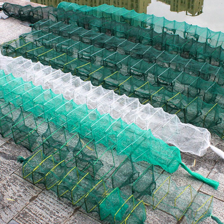 Lưới lồng bát quái 15 19 21 24 29 khung, 12 cửa ngục. Lú xăm bát quái bắt tôm, cua, cá, lươn, trạch. Lưới lồng bát quái. Lồng bắt cá, lưới chã etilen