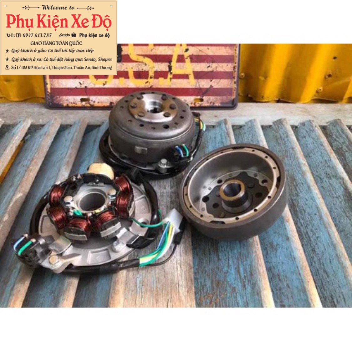 Bộ Lửa Cub 86 Đầu chùa lắp cho 67 CD50 CL50