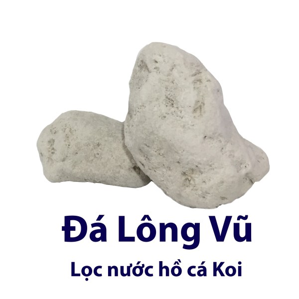Đá lông vũ vật liệu lọc hồ cá tạo vi sinh 1kg