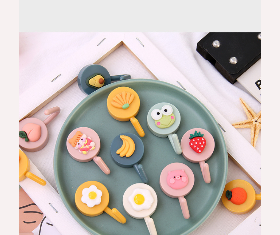 Set 5 móc dán tường treo đồ đa năng tiện dụng