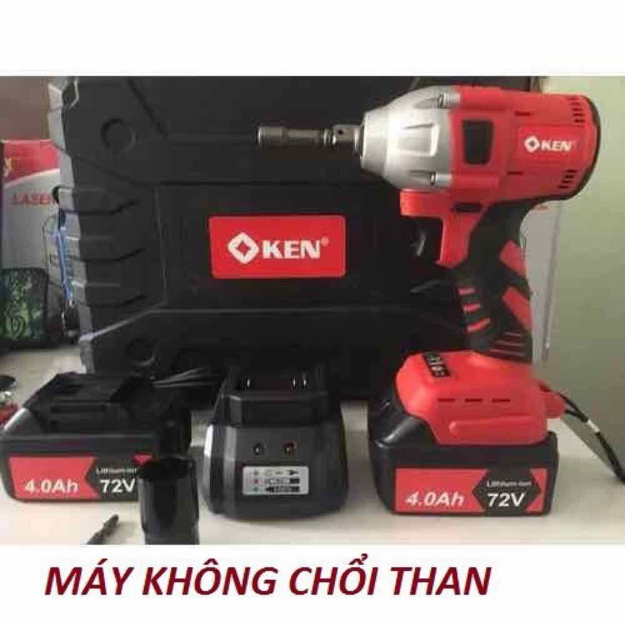 Máy siết bu lông ken 72v không chổi than - may bắn ốc ken 72v