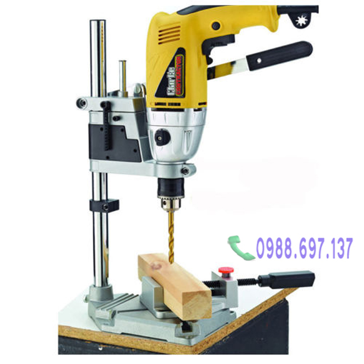 Khung máy khoan tz6102 có đế kẹp ê tô
