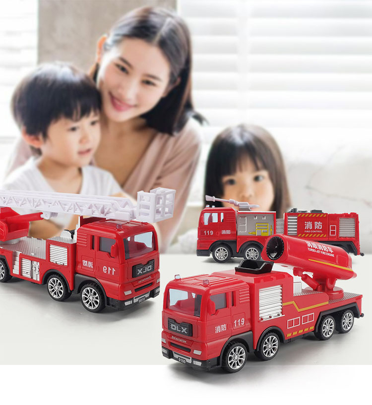 Mô Hình Xe Cứu Hỏa Đồ Chơi Cho Bé