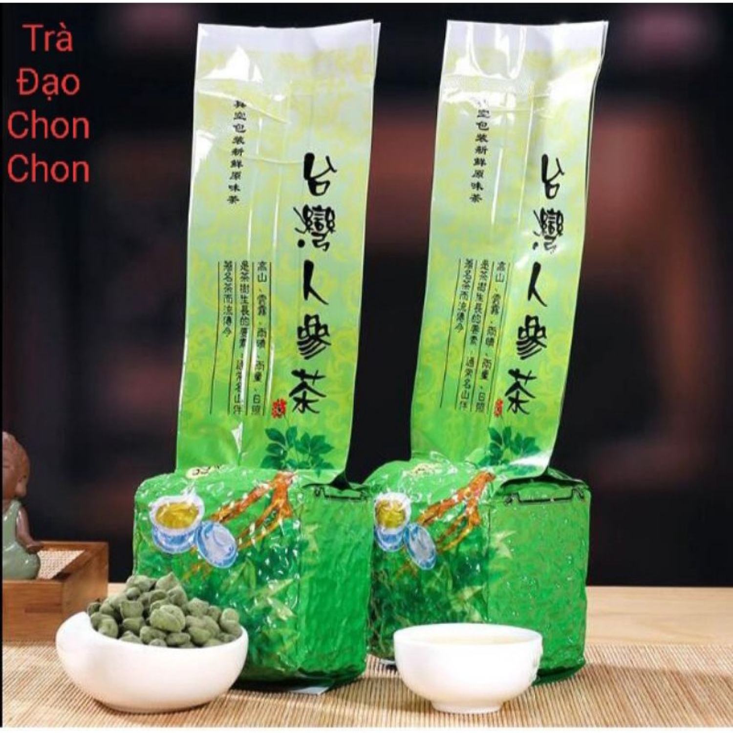 Trà ô long-nhân sâm-hàng chính hãng loại ngon 250g