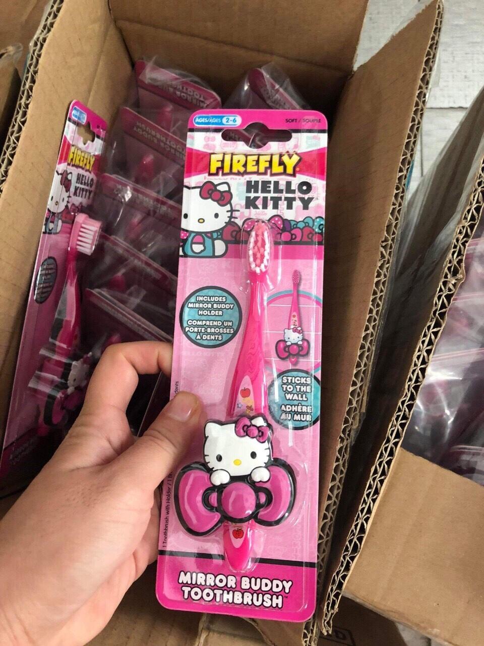 Bàn chải đánh răng fireflyhellokitty nhập khẩu