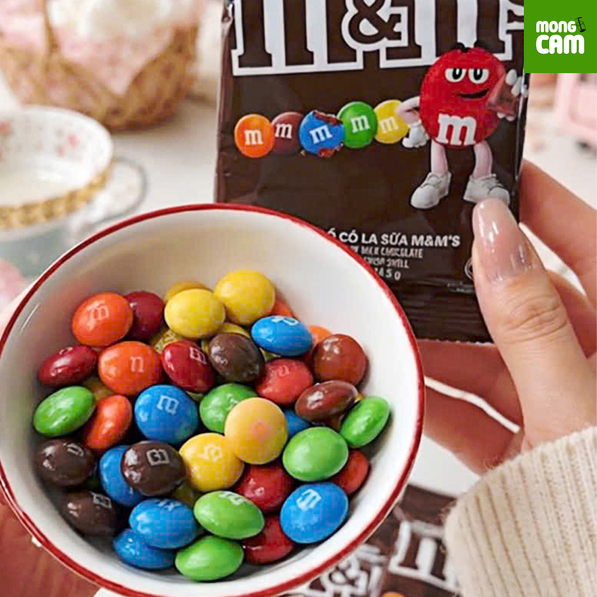 Kẹo Sô Cô La Sữa M&M'S gói 14,5g (dây 20 gói)
