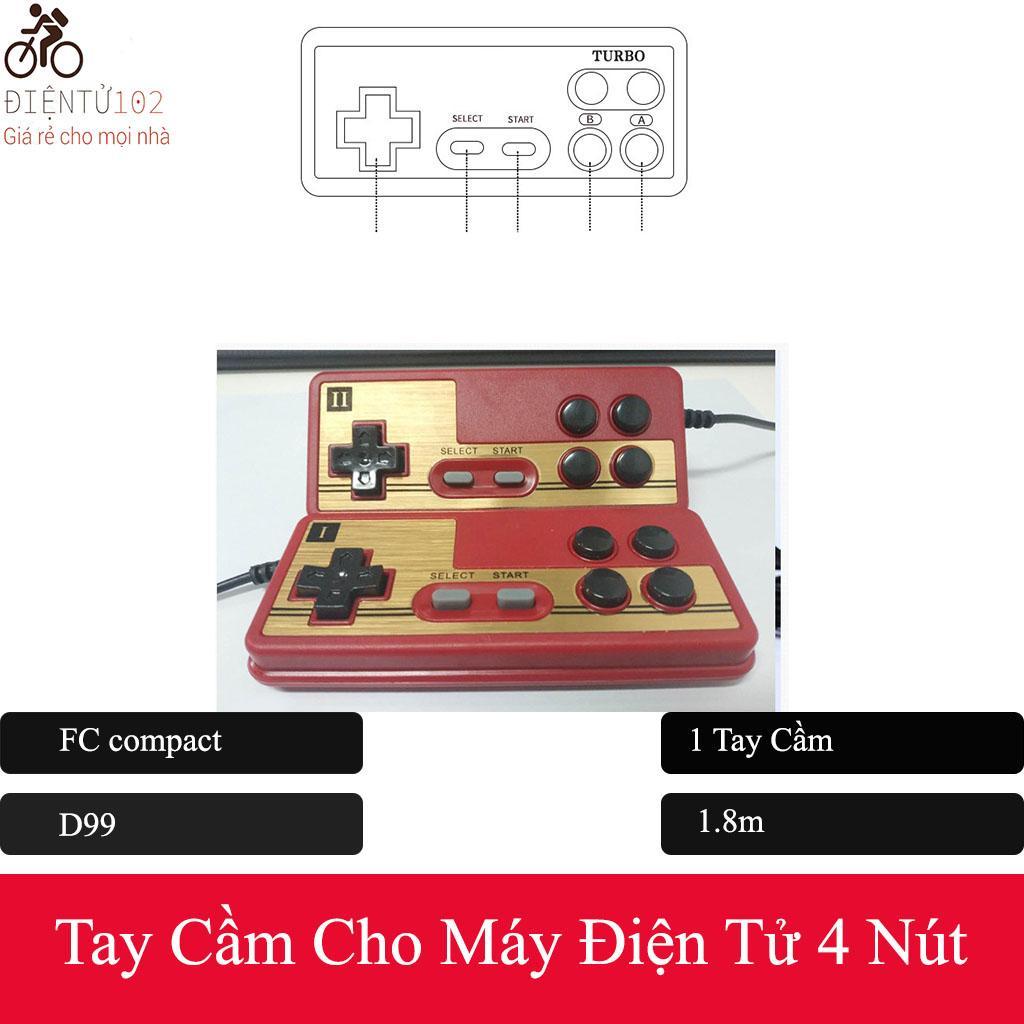 Bộ 2 Tay Cầm Chơi Game Điện Tử 4 Nút 9 Lỗ
