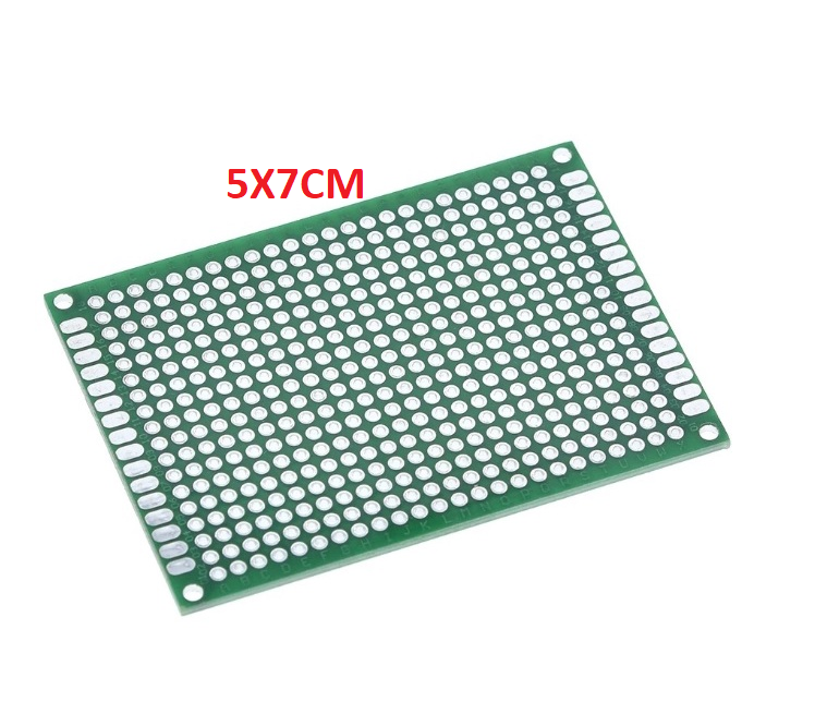 Pcb hàn test board phủ xanh 2 lớp
