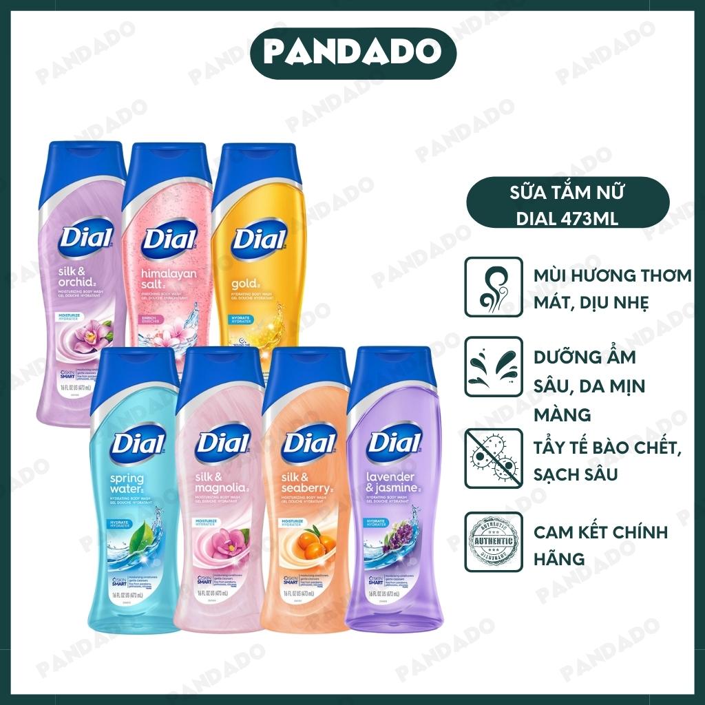 Sữa tắm dưỡng ẩm nữ dial mỹ 473ml - pandado
