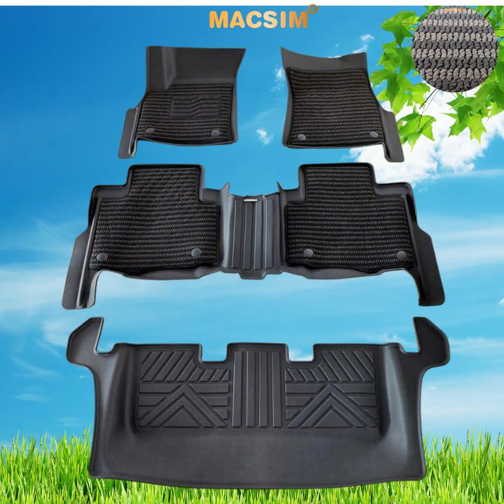 2-Layer Tpe Floor Mats for Macsim Toyota Fortuner/Innova 2017-2022 Standard Form, Durable, Odorless (Sd3 Dark Gray Ct) Giá 4,200,000 Đồng*Miễn phí vận chuyển