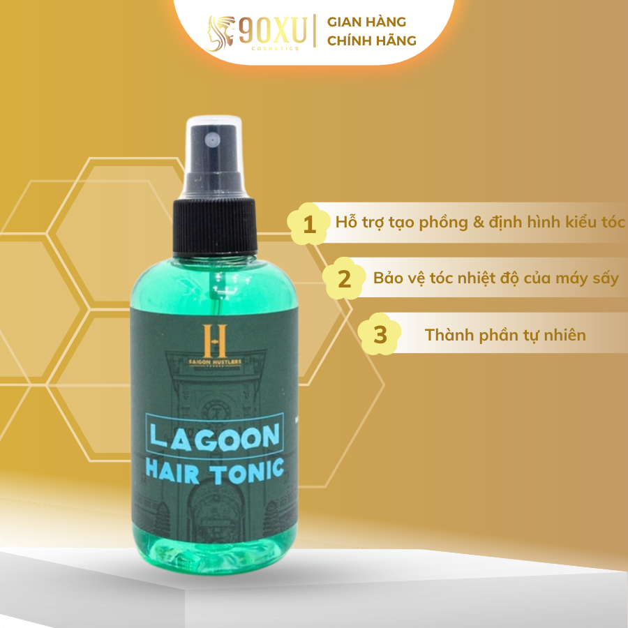  Xịt Tạo Phồng Tóc Lagoon Hair Tonic – Giải Pháp Giảm Bết Bảo Vệ & Giữ Nếp Tóc Hoàn Hảo 