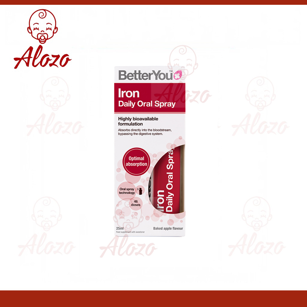Sắt dạng xịt - Better You Iron Daily Oral Spray cho bé từ 1 tuổi