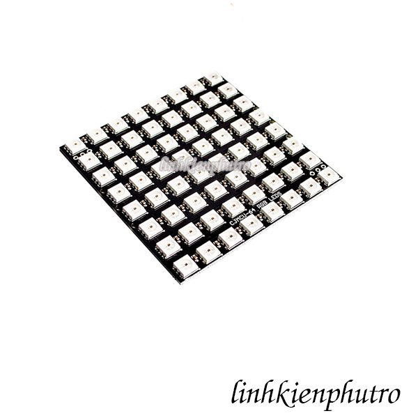 Mạch led ma trận full màu rgb 8*8 ws2812 5050
