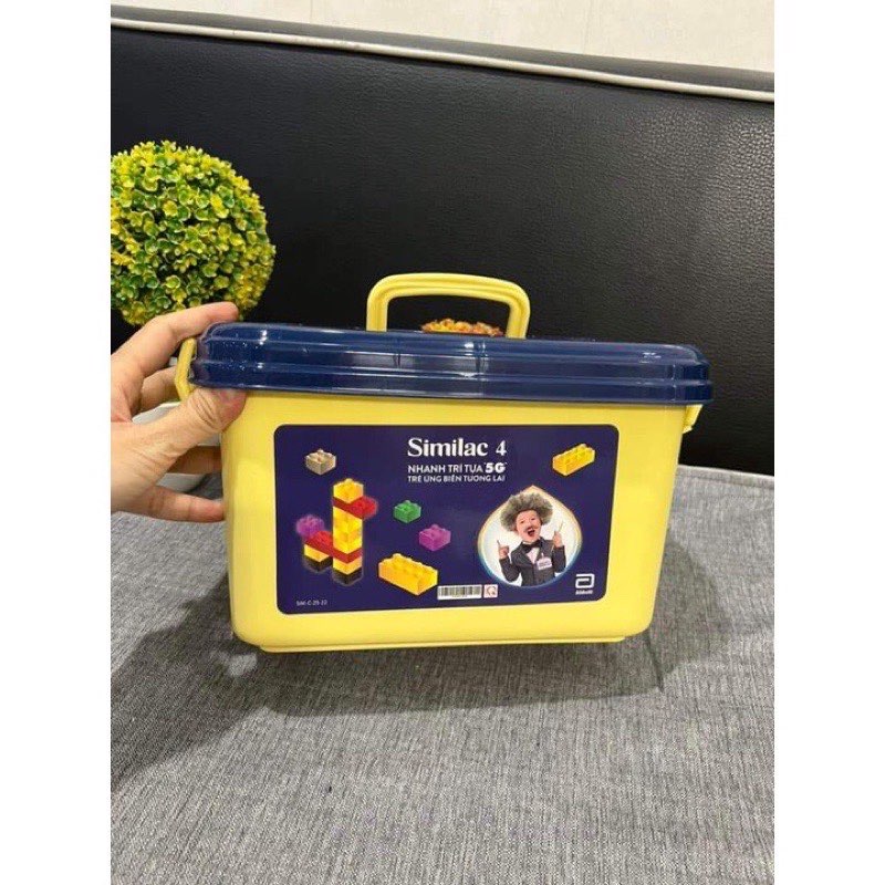 Vali lego lắp ráp 140chi tiết hkm Similac