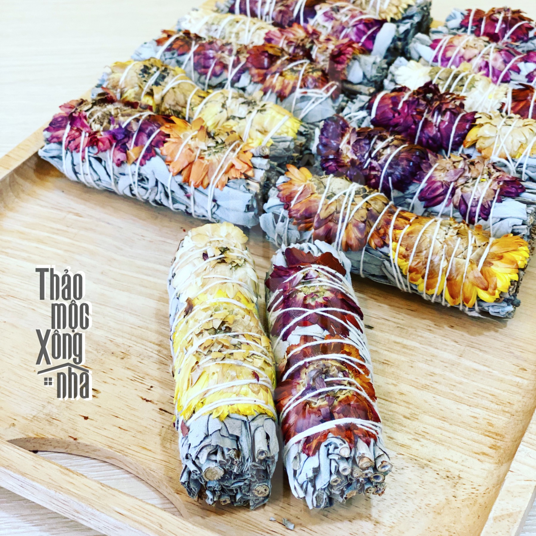 Xô hy vọng - hope sage - thảo mộc xông nhà