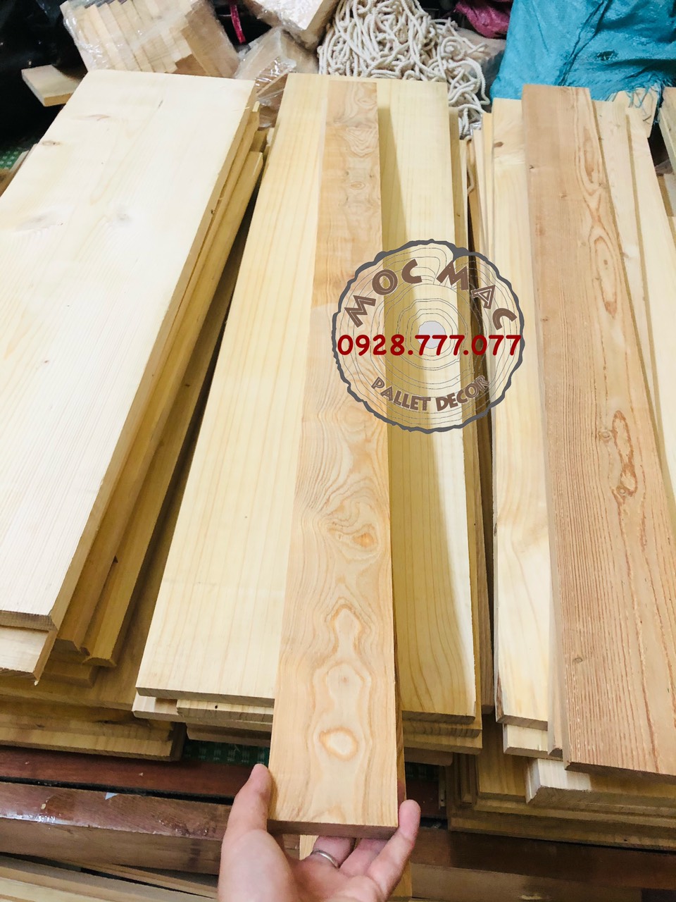 Thông Canada - Thanh gỗ Dài 100 x Rộng 7 x Dày 2cm