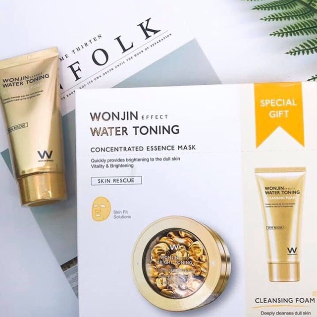 Mặt nạ Wonjin Water Toning