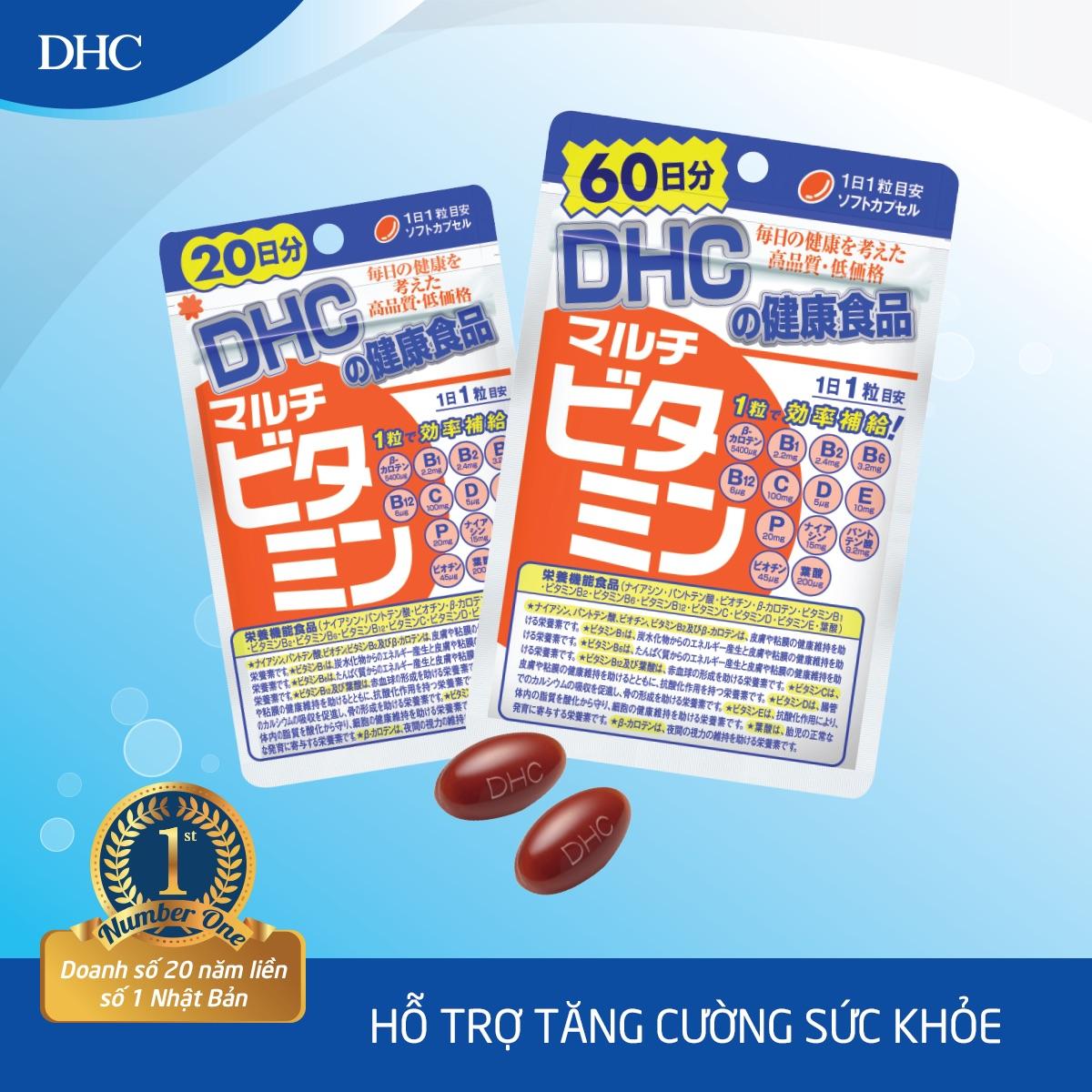Viên uống vitamin tổng hợp DHC 60 ngày