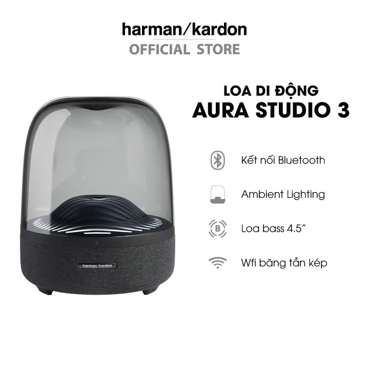 Loa bluetooth harman kardon aura studio 3 - hàng chính hãng