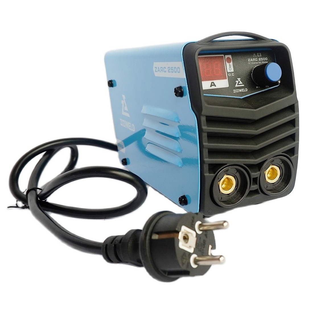 Máy hàn điện tử Weldcom Zarc2500, máy hàn mini và phụ kiện hàn,  Máy hàn công trình mini, hàn que 2.5ly không giới hạn thời gian