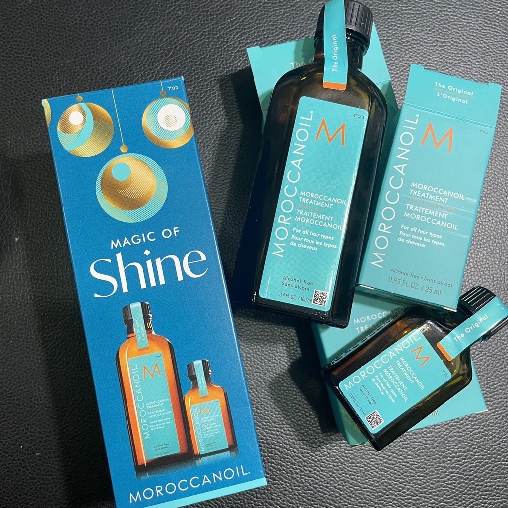 [HCM]Combo tinh dầu dưỡng tóc Moroccanoil Treatment 100ml + 25ml