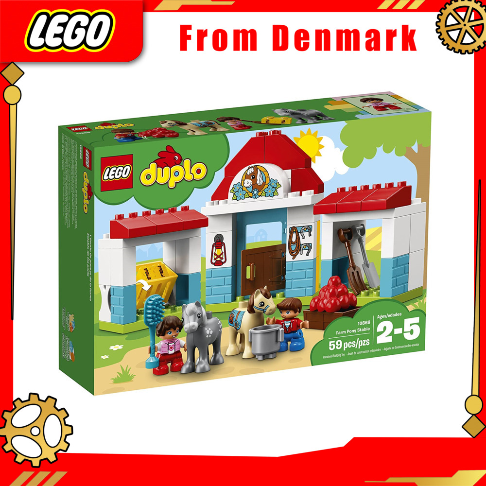 LEGO DUPLO Town Farm Pony Stable 10868 Building Blocks (59 Piece)