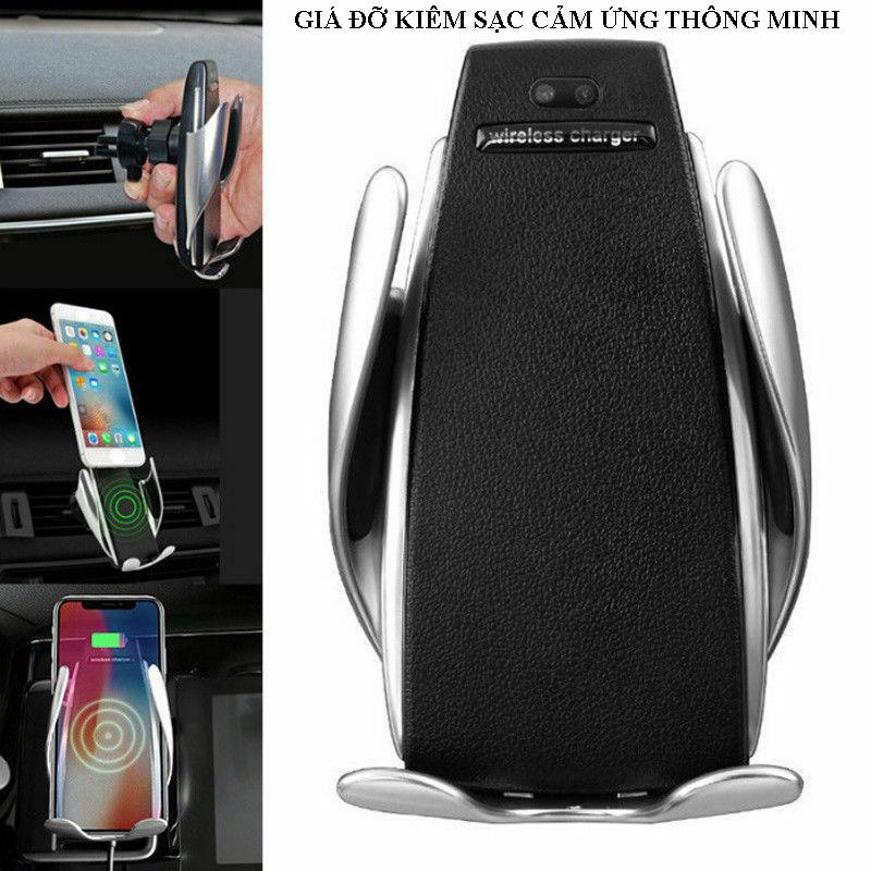Đế sạc cảm ứng, Sạc dự phòng không dây, Sạc không dây xe hơi, Giá đỡ kiêm sạc nhanh không dây trên ô tô tự động đóng mở. Siêu phẩm công nghệ, sạc nhanh hơn tới 40%.