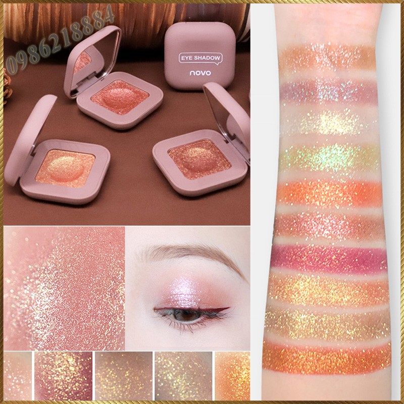 Phấn mắt nhũ lấp lánh Novo Eye Shadow ESN60