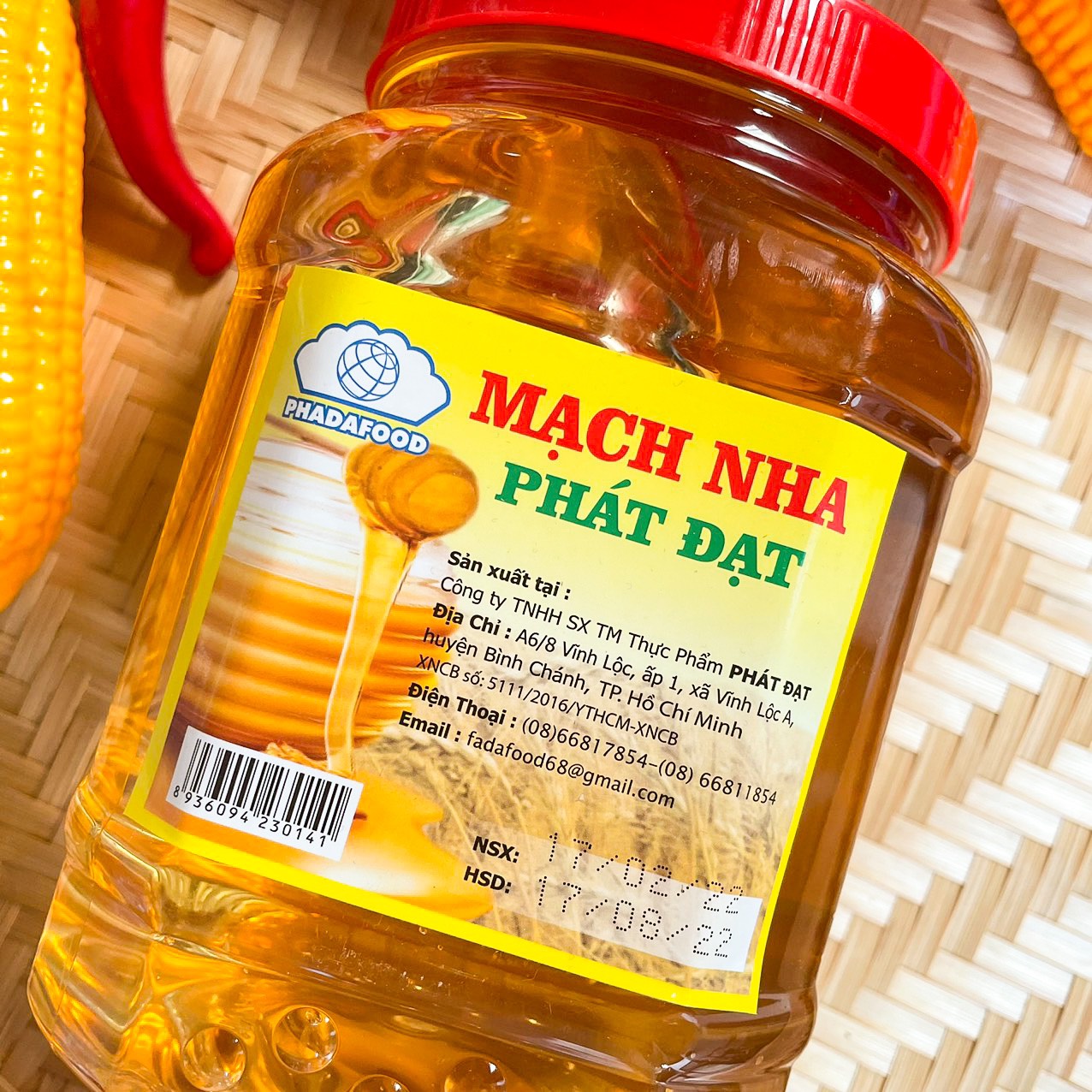 Mạch nha phát đạt 2kg - đồ ăn vặt