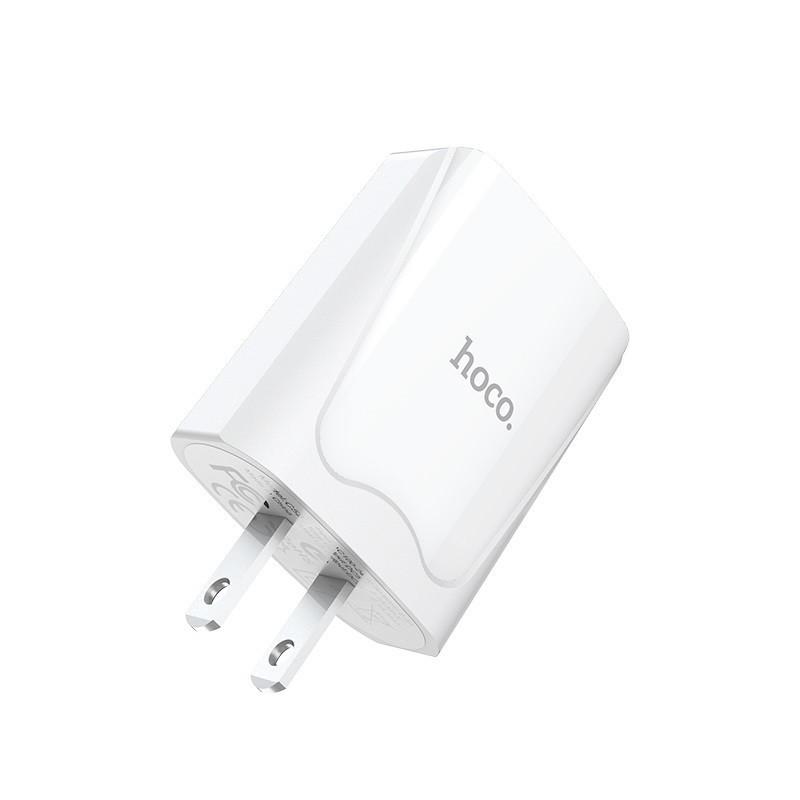 Củ sạc có 2 cổng hoco c52 dòng 5v - 12w -2.4a