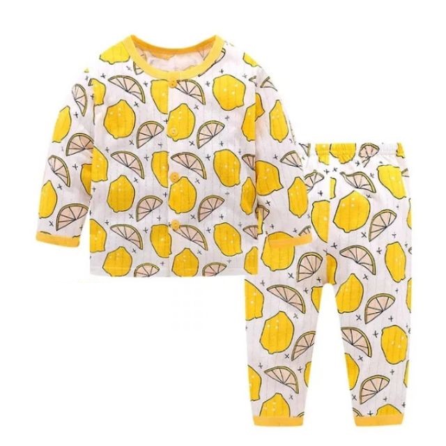Bộ quần áo trẻ em cotton giấy QATE127 cho bé sơ sinh tới 14kg