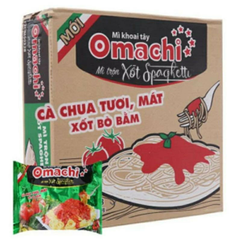 Mi Omachi xot spaghetti thung 30 goi